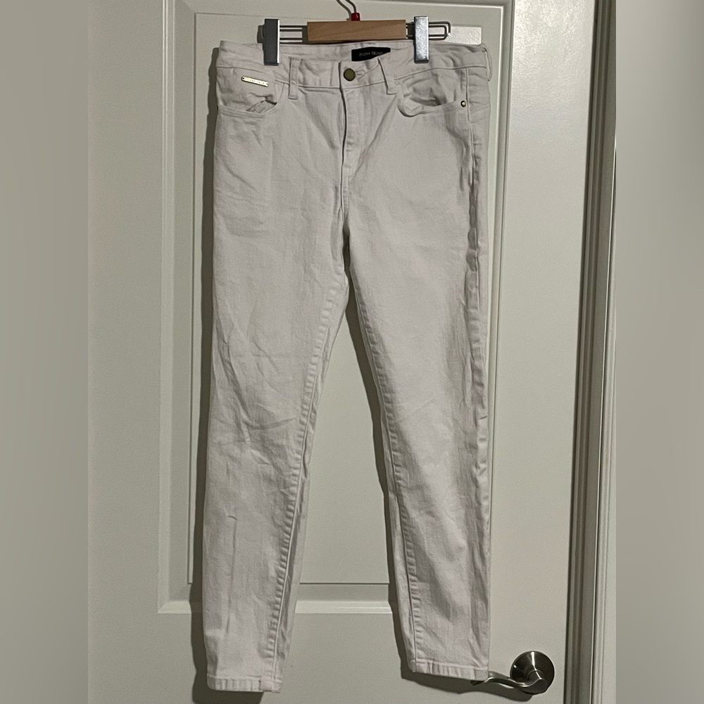 IVANKA TRUMP white jeans size 10